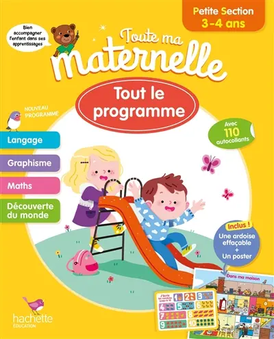 Toute ma maternelle, petite section, 3-4 ans : tout le programme