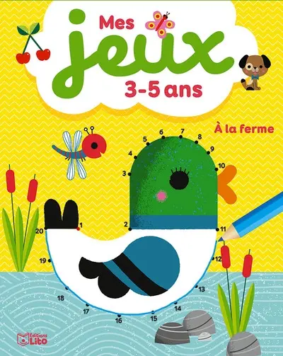 A la ferme : mes jeux 3-5 ans