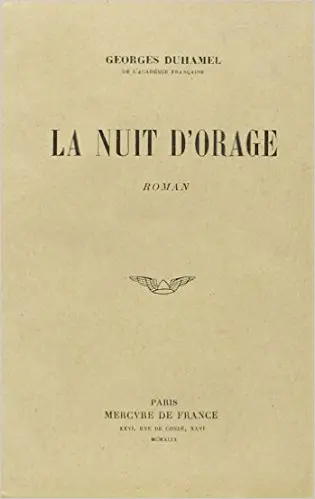 La Nuit d'orage