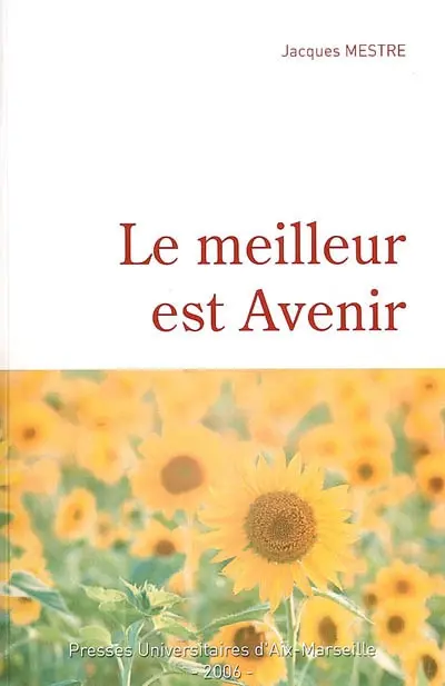 Le meilleur est avenir