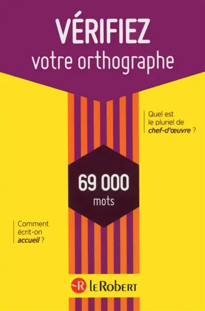 Vérifiez votre orthographe : 69.000 mots