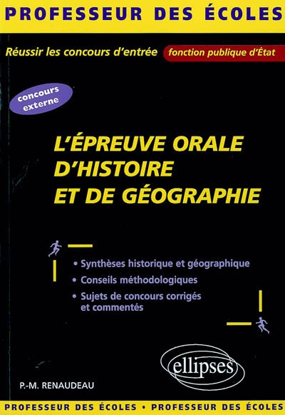 L'épreuve orale d'histoire et géographie