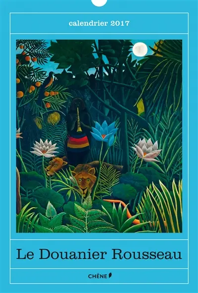 Le Douanier Rousseau : calendrier 2017