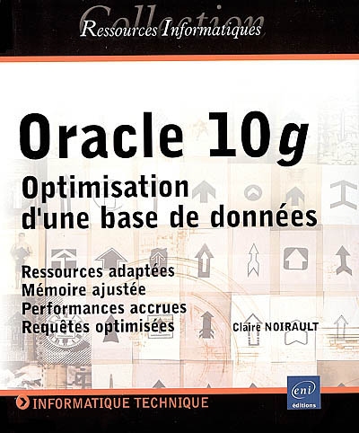 Oracle 10g : optimisation d'une base de données : ressources adaptées, mémoire ajustée, performances accrues, requêtes optimisées