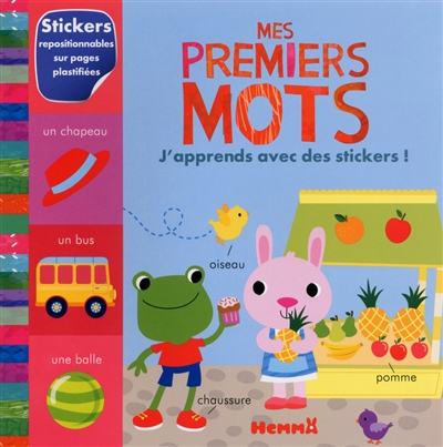 Mes premiers mots : j'apprends avec des stickers !