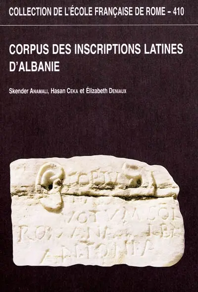 Corpus des inscriptions latines d'Albanie