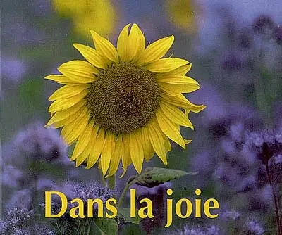 Dans la joie