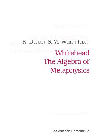 Whitehead, the algebra of metaphysics