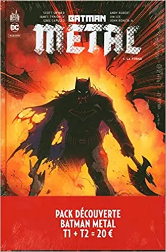 Pack découverte Batman métal T1 + T2 offert