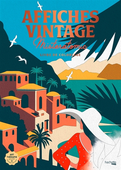 Affiches vintage : Livre de coloriage de Misteratomic