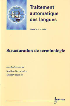 Traitement automatique des langues, n° 1 (2002). Structuration de terminologie