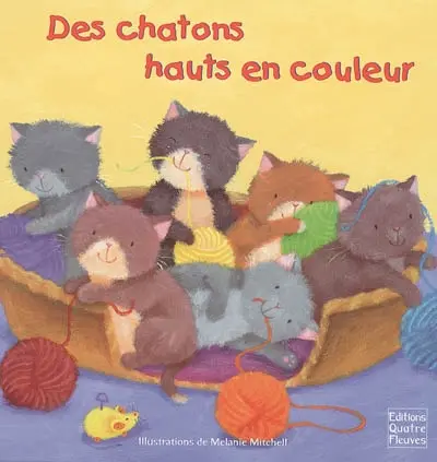 Des chatons hauts en couleur