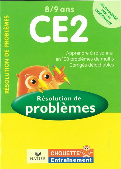 Résolution de problèmes CE2, 8-9 ans : problèmes et exercices