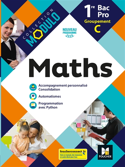 Maths 1re bac pro, groupement C : nouveau programme 2020