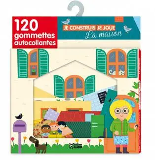 La maison : 120 gommettes autocollantes
