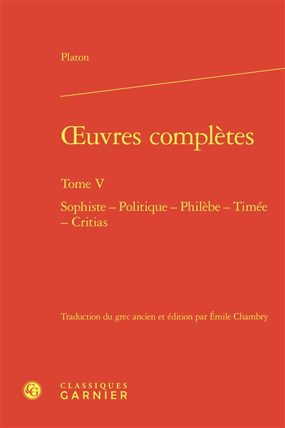 Oeuvres complètes. Vol. 5