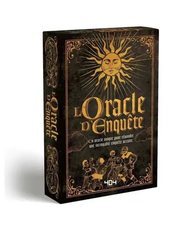 L'Oracle d'enquête : Un oracle unique pour résoudre une un jeu d'enquête occulte