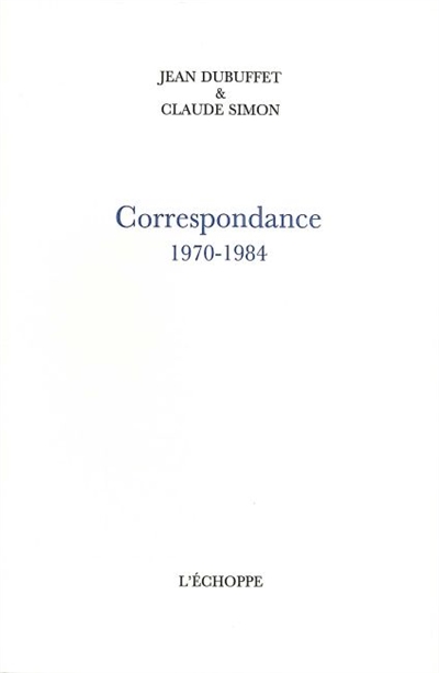 Correspondance 1970-1984