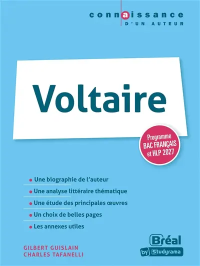 Voltaire : bac de français et HLP 2027