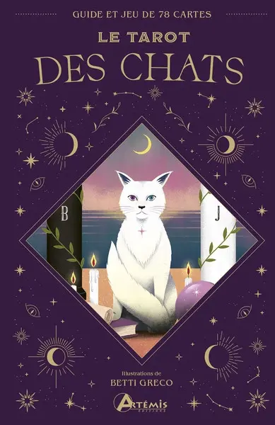 Le tarot des chats : guide et jeu de 78 cartes