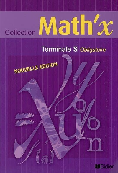 Math'x, terminale S obligatoire