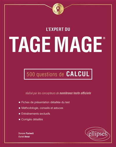 L'expert du Tage Mage : 500 questions de calcul