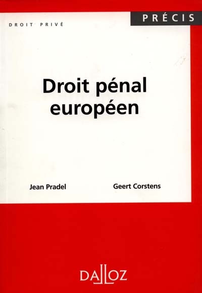 Droit pénal européen