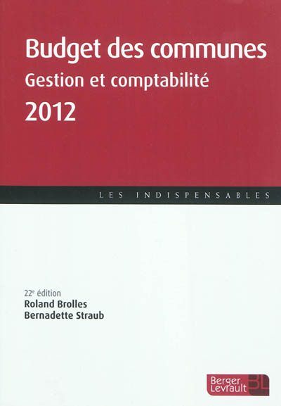 Budget des communes 2012 : gestion et comptabilité