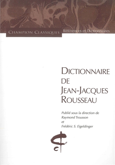 Dictionnaire de Jean-Jacques Rousseau