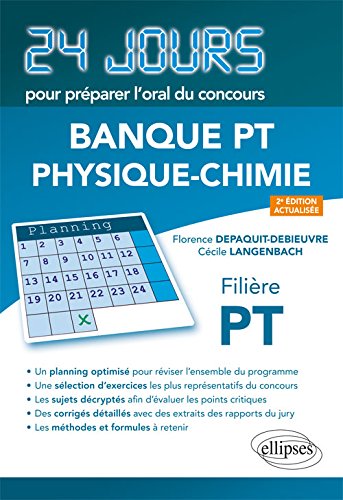 Banque PT physique chimie : filière PT