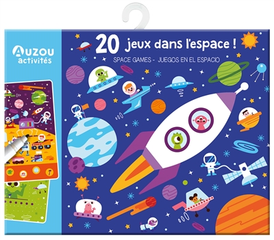 20 jeux dans l'espace !. space games. juegos en el espacio