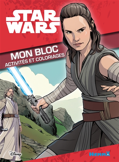 Star Wars : mon bloc activités et coloriages