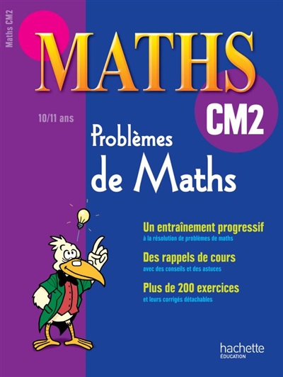 Problèmes de maths CM2, 10-11 ans