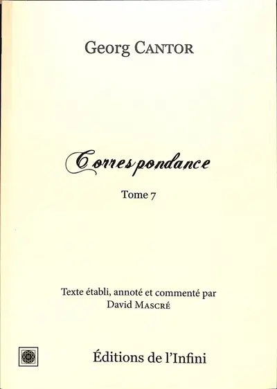 Correspondance. Vol. 7