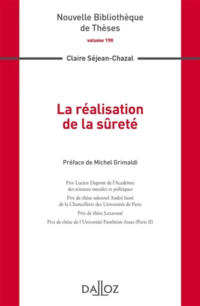La réalisation de la sûreté