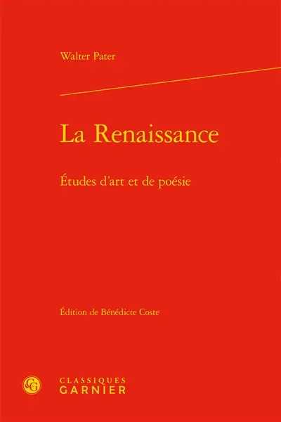 La Renaissance : études d'art et de poésie