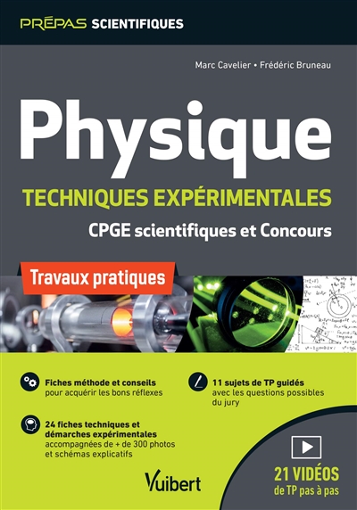 Physique : techniques expérimentales, CPGE scientifiques et concours : travaux pratiques