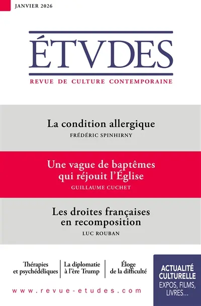 Etudes, n° 4333