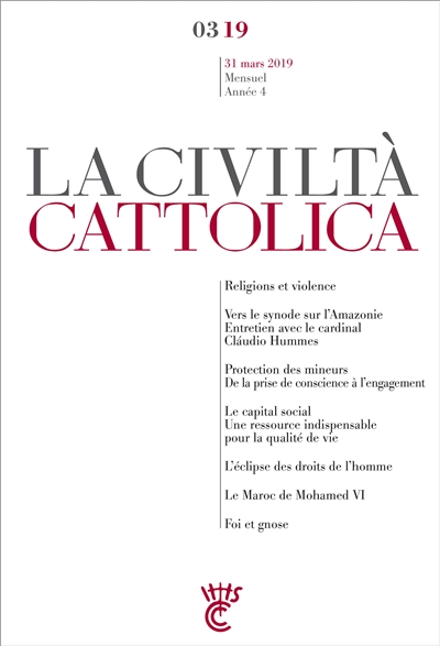 Civiltà cattolica (La), n° 3 (2019)