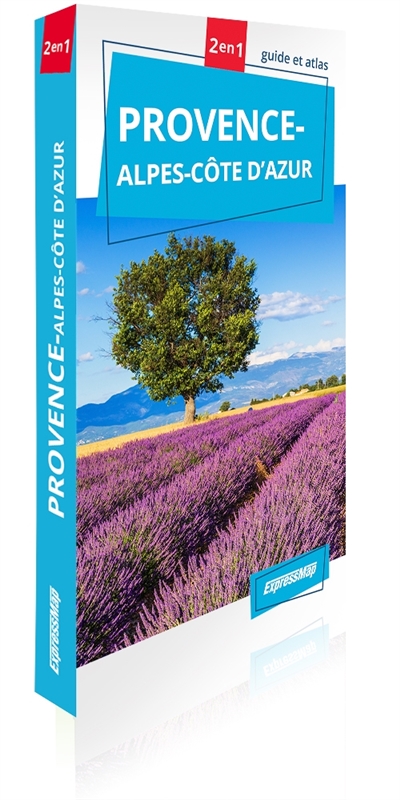 Provence-Alpes-Côte d'Azur : 2 en 1 : guide et atlas