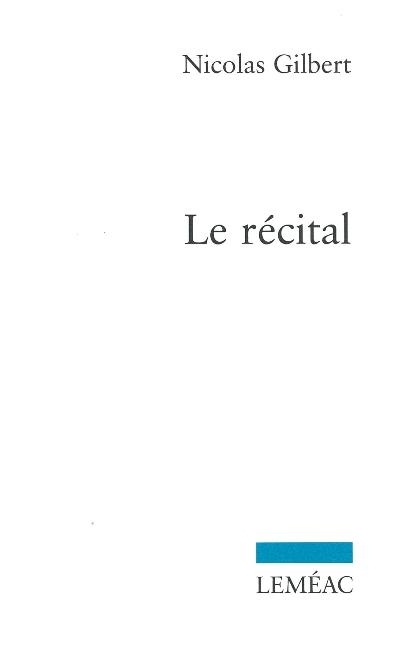 Le récital