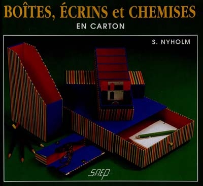 Boîtes, écrins et chemises en carton