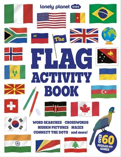 The flag activity book : word searches, crosswords, hidden pictures, mazes, connect the dots and more! : over 60 puzzles and games