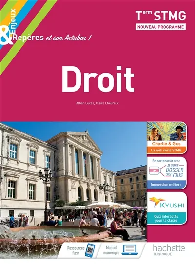 Droit terminale STMG : nouveau programme
