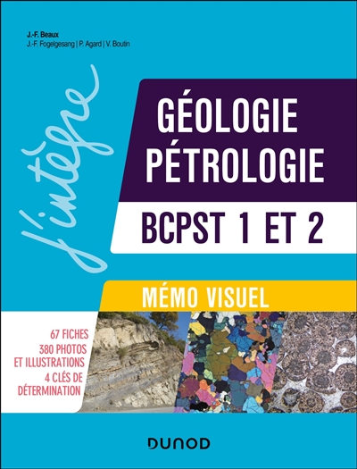 Géologie, pétrologie : BCPST 1 et 2 : mémo visuel