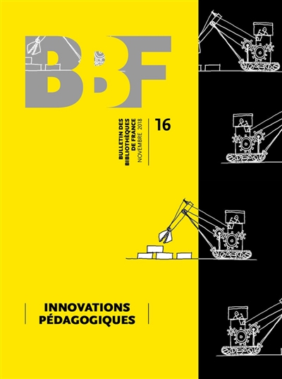 Bulletin des bibliothèques de France, n° 16. Innovations pédagogiques