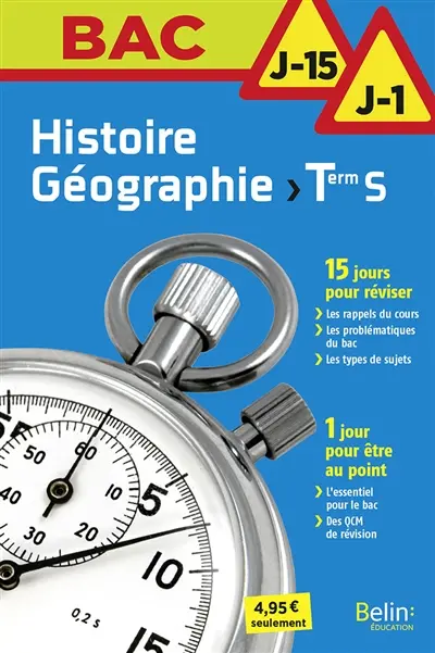 Histoire géographie, terminale S
