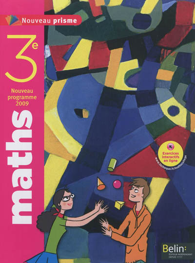 Maths 3e : nouveau programme 2009