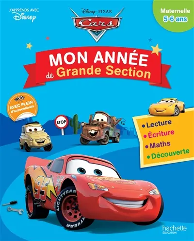 Cars : mon année de grande section : maternelle, 5-6 ans