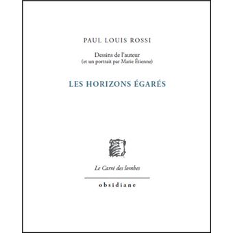 Les horizons égarés : et autres poèmes